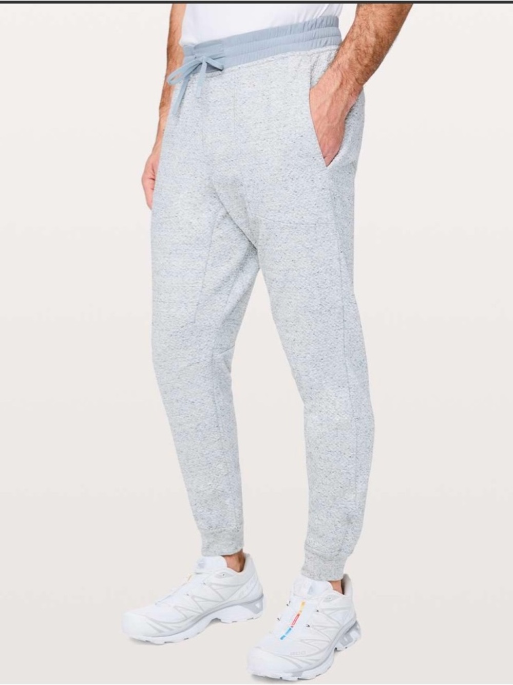 Lululemon At Ease Jogger
Heathered Melody Light Grey